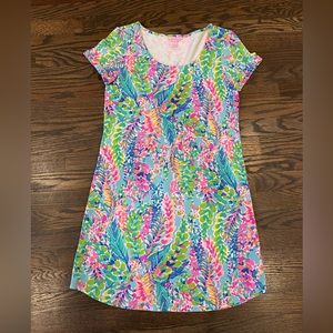 Lilly Pulitzer UPF 50+ Tammy Dress in RARE Catch A Wave Print Size Small
